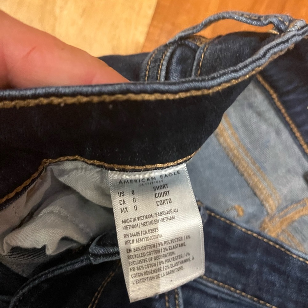 American Eagle Jeans next level stretch size 0 short